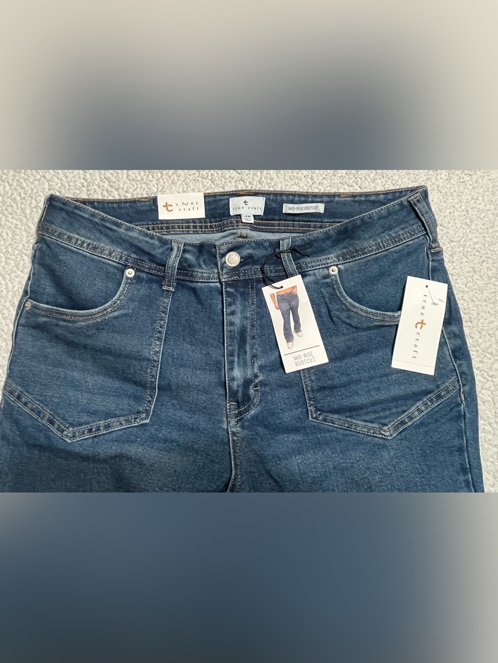 True Craft Mid-Rise Bootcut Jeans - Picture 2 of 10